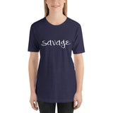 Savage Fancy Font Unisex T-Shirt